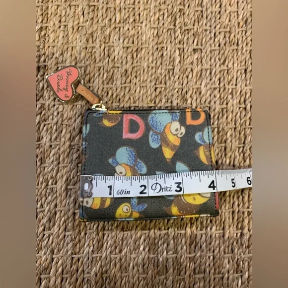 Y2K VINTAGE DOONEY & BOURKE BUMBLE BEE MINI SMALL WALLET - Picture 12 of 13